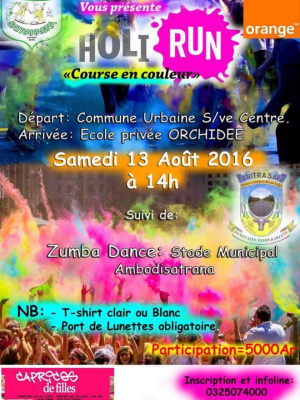 Holi Run - course en couleur -