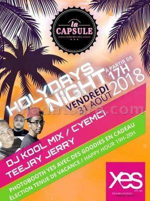 Holidays night La Capsule