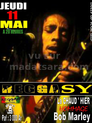 Hommage à Bob Marley - avec Reggasy‍ - La Chaud'Hier‍