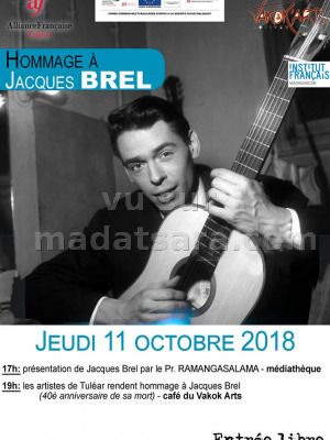 Hommage à Jacques Brel - AF - Alliance Française de Toliara‍
