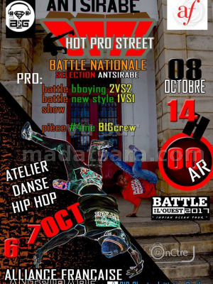 Hot Pro Street - Atelier danse hip hop - AF - Alliance Française d'Antsirabe‍