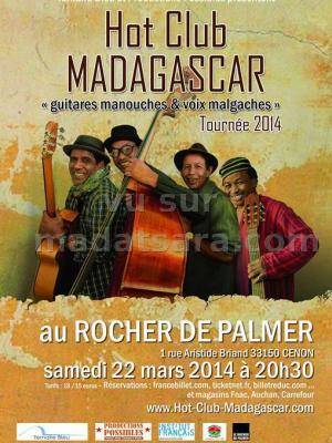 Hot Club Madagascar en concert au Rocher de Palmer à Cenon