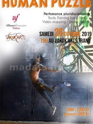 Human puzzle - Vakok'Arts Trano Toliary