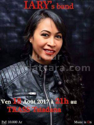 Iary en concert au TRASS Tsiadana