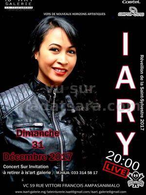 Iary en concert Is'Art Galerie