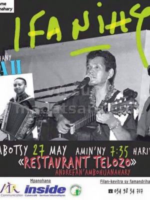 Ifanihy‍ vazo tena miteny - cabaret live - Restaurant Telozoro‍ avec Izy Dah‍