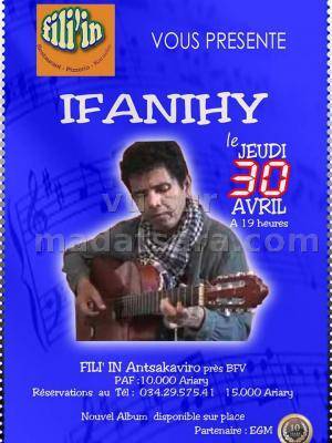 Ifanihy en concert au Fili'in Antsakaviro