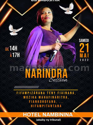 Narindra session - Hotel Nambinina Ambositra