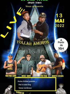 Yollah - Amoros - live - Dépot 3ème (ex bar vitre)