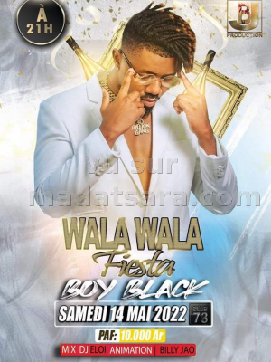 Boy Black en showcase Club 73