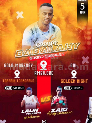 Groupe Babalahy - Terrain Tomboravo - Golden Night