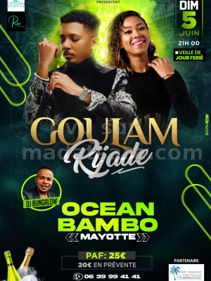 Goulam & Rijade en Showcase - Ocean Bamboo Mayotte