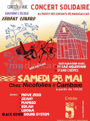 Concert solidaire Chez Nicofolies Cambaie