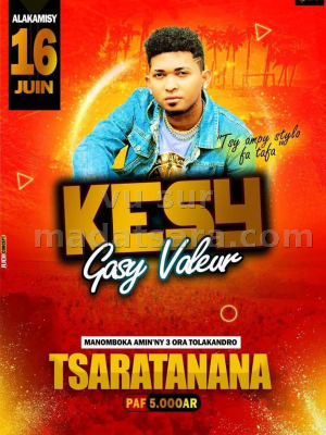 Kesy Gas - Showcase - Tsaratanana