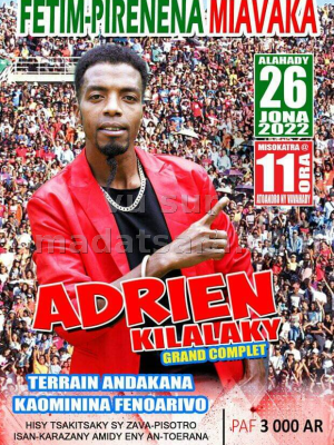 Adrien Fetim-pirenena miavaka - Terrain Andakana Fenoarivo