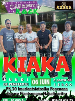 Kiaka en Cabaret rock - Espace Fiantsonana Mahafinaritra Imerintsiatosika