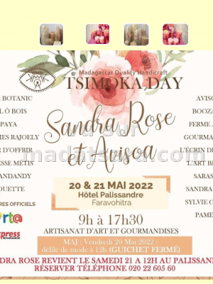 Tsimoka day - Sandra Rose et Avisoa - Hotel Palissandre Faravohitra