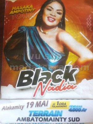Black Nadia en Concert - Terrain Ambatomainty Sud