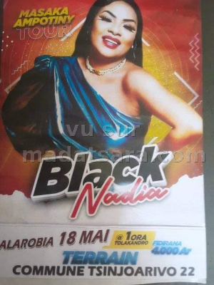 Black Nadia en Concert - Terrain Commune Tsinjoarivo 22