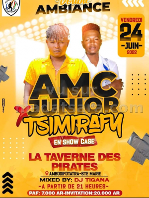 Amc Junior , Tsimirafy Showcase - La Taverne des Pirates Sainte Marie
