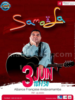 Samoela en Concert - AFT - Alliance Française d'Antananarivo