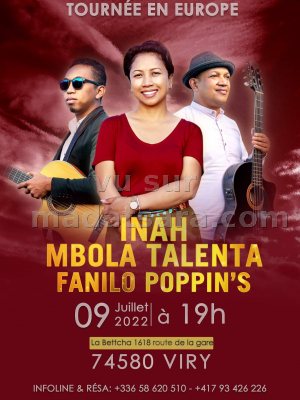 Cabaret Inah Fanilo Poppin's Mbola Talenta - La Bettcha Viry