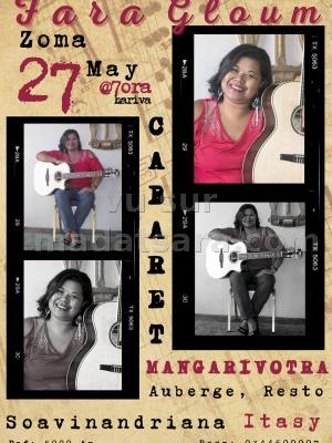 Fara Gloum - Cabaret - Auberge Mangarivotra Soavinandriana Itasy