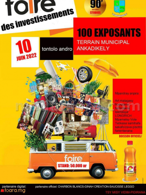 Foire des Investissements - Foire - Terrain Municipal Ankadikely