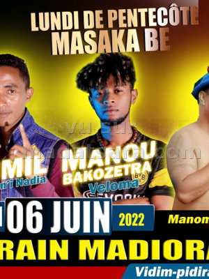 Kimil , Manou, Naivo Kely - Showcase - Terrain Madiorano
