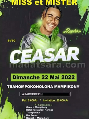 Miss et Mister - Ceasar - Showcase - Tranompokonolona Mampikony