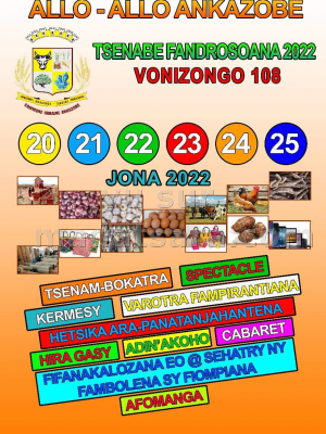 Allo Allo Ankazobe - Tsenabe Fandrosoana 2022