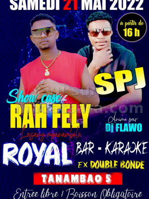 Rah Fely , SPJ - Showcase - Royal Bar karaoke Tanambao 5