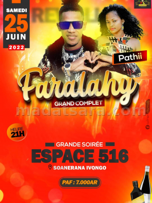 Faralahy , Pathii - Showcase - Bar 516 Soanierana Ivongo