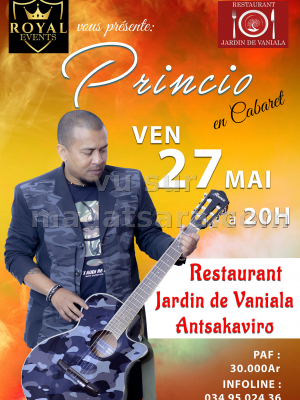 Princio en Cabaret - Restaurant Jardin de Vaniala Antsakaviro