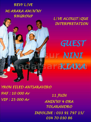 revy live RHGroup - Nini KIaka - Yron Filed Antsakaviro