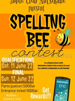 Spelling Bee Contest - Antsirabe