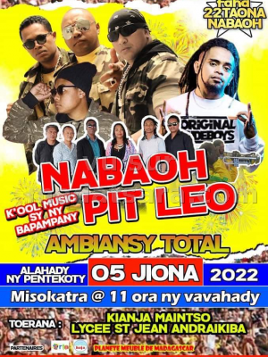 Nabaoh , Pit Leo - Ambiansy total - Showcase - Lycée Saint Jean Andraikiba