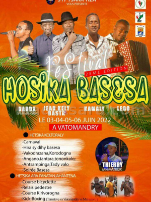 Festival Hosika Basesa - Jean Kely , Lego , Kamaly , Dadda - Vatomandry