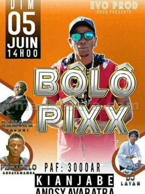 Bolo Pix - Showcase - Kianjabe Anosy Avaratra