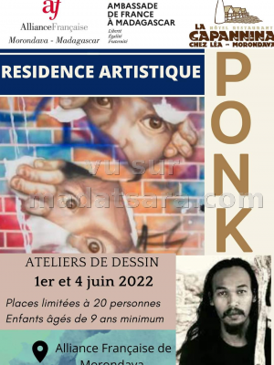 Résidence artistique - Ponk - AF - Morondava - Arts / Culture