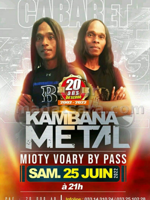 Kambana Metal - Concert - Mioty Voary By Pass