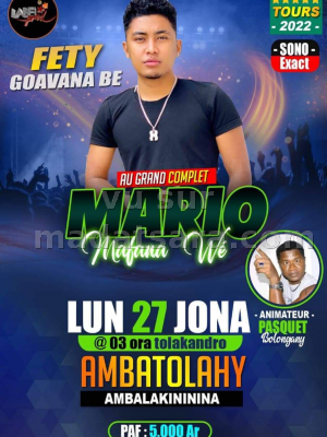 Mario - Showcase - Ambatolahy Ambalakininina
