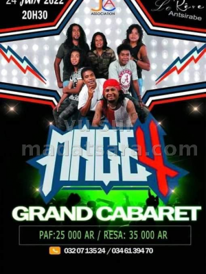 Mage 4 - Cabaret - Le Rêve Antsirabe