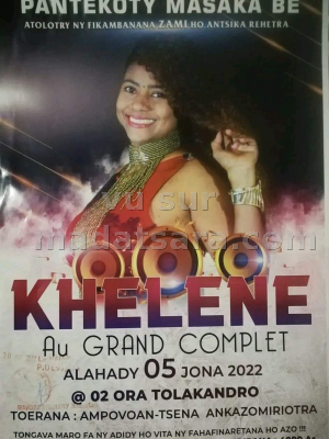 Khelene - Concert - Ankazomiriotra