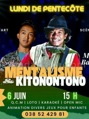 Mentalisme & Kitonotono - Mami Bastah , Mr Key  - Dobo'Art - Open Mic