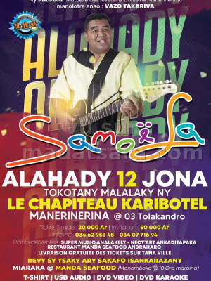 Samoela - Concert - Chapiteau Karibotel Manerinerina