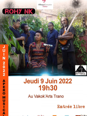 Rohy Nk en Concert - Vakok'Arts Trano Toliary