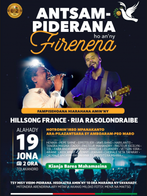 Antsam-piderana hoan'ny firenena - Hillsong France, Rija rasolondraibe - Stade Municipal de Mahamasina