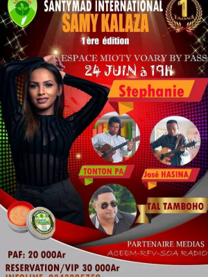 Stéphanie , Tonton Pa , Tal Tamboho , José (Tarika Hasina) - Concert - Mioty Voary By Pass