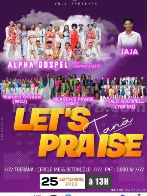 Let's praise Tanà - Alpha Gospel , Ykalo God'Spell , Heaven , Warrior - Cercle Mess de Betongolo - Concert